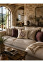 Flora Digital Print Wild Flowers 1 Piece Throw Pillow Cover Beige Embroidery Look Botanical Patterned Decorative Decorative Living Room Sofa Cushion Decor Double Sided with Hidden Zipper - 2