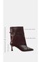 Solenne Genuine Leather Women's Boots with Classic Heels - 3