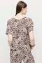 Women's Tie Back Patterned Blouse - 7