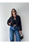Drawstring Bomber Women's Cashmere Jacket