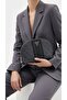 Women's Makeup Bag Zippered Logo Patterned Cosmetic Bag Daily Use Stylish Compact Pw7573P6370 - 5