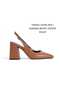 Pointed Toe, Open Back, 9 cm Covered Heel, New Season - 2