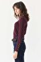 Women's Crew Neck Knitwear Sweater - 3