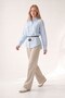 Blue Belt Detailed Shirt