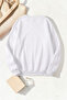 Unisex Flying Butterflies Printed Crew Neck Sweatshirt - 2