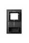 RECTANGULAR MODEL FIREPLACE DOOR WITH GLASS - 3