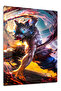 Tanjiro Kamado Anime Metal Wall Art