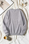 Unisex Simple City Printed Crew Neck Sweatshirt - 2