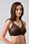 New Bra 35-6001 Wireless Supportless D Cup Bra
