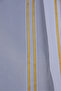 Tergal 1120 Model White Color Single Wing Ready-Made Pleated Background Curtain 300*260 cm - 5
