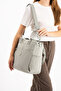 Viatox Vs 3032 Women's Large Size Waterproof Crossbody and Shoulder Strap Bag with Compartments Light Gray - 2