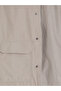 Ozmarka New Season Beige Regular Fit Shirt Collar Men's Jacket - 7