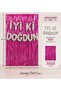 Happy Birthday Foil Balloon Lettering and Pink Background Curtain Birthday Decoration Set - 2