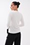 Women's Stone Detailed Collar Bearded Knitted Sweater 265158 - - 5