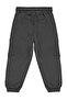 Basic Cargo Pocket Sweatpants for 6-9 Years Old - Gray - 2