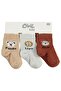 Panda 3-Piece 6-18 Months Baby Boy Sock Set - 6