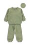 Quilted 2-5 Years Old Set - Khaki
