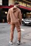 Mink Double Zipper Hooded Men's Tracksuit Set E7339 - 2