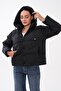 Women's Stone Embroidered Hooded Inflatable Coat 265300 - - 4