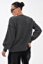 Women's Boat Neck Knitted Loose Sweater 265247 - - 5