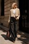 Gabardine fabric beige color tied crop jacket
