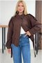 Zr Stand-Up Collar Buttoned Double Breasted - 2