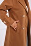Women's Cashmere Coat Oversize - 8
