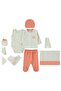 Love Baby Bodysuit Sets - Orange