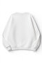 Unisex Soft Textured Moon and Daisy Printed Design Oversize 3 Thread Crew Neck Sweatshirt - 2