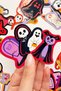 Spooky Dump Halloween 70 Pieces Halloween Sticker Pack Laptop Thermos Decoration Sticker Set - 7