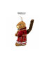 New Year's Girl in Red Outfit Rabbit Figure 60 cm - 2