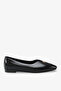 Calyare Women's Ballet Flats - Black Rustic