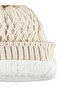 10-13 Years Old Scarf, Beanie and Glove Set - Beige - 2