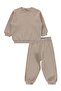 Quilted 2-5 Years Old Set - Beige - 3