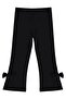 2-5 Years Old Tights with Bow - Black