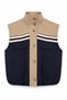 Vest with stand collar detail - 4