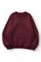 Unisex Soft Textured Talisman Printed Design Oversize 3 Thread Crew Neck Sweatshirt - 2