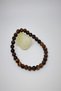 Certified 6 mm Tiger's Eye Natural Stone Bracelet