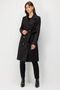 Belted Trench Coat with Flap Pockets 6021 - 2