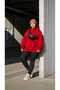 3 Yarn Combed Cotton Plus Size Unisex Sweatshirt Mq4
