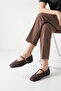 Careda Women's Ballet Flats - Brown - 6