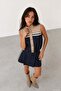 Vest with stand collar detail - 2