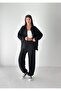 Modal Fabric Oversize Set with Snap Fasteners and Elasticized Legs