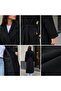 Long Cashmere Coat with Belt, Lined, Stylish Premium Winter Coat - 5