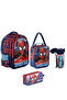 Premium Licensed School Bag Set: Primary School Bag + Lunchbox + Pencil Case + Water Bottle, 4-Piece Set - 2