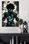 Izuku Midoriya Deku Anime Metal Wall Art - 4