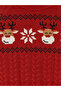 Ozmarka New Season Red Christmas Themed Boys' Knit Sweater - 4
