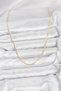 60cm golden brass laser cut women's necklace for elegant necklines