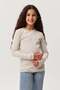 Girl's Corded Fabric Long Sleeve Blouse - 2
