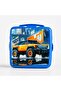 4-Compartment 2-Tier Lunch Box with Built-In Fork and Spoon - 3